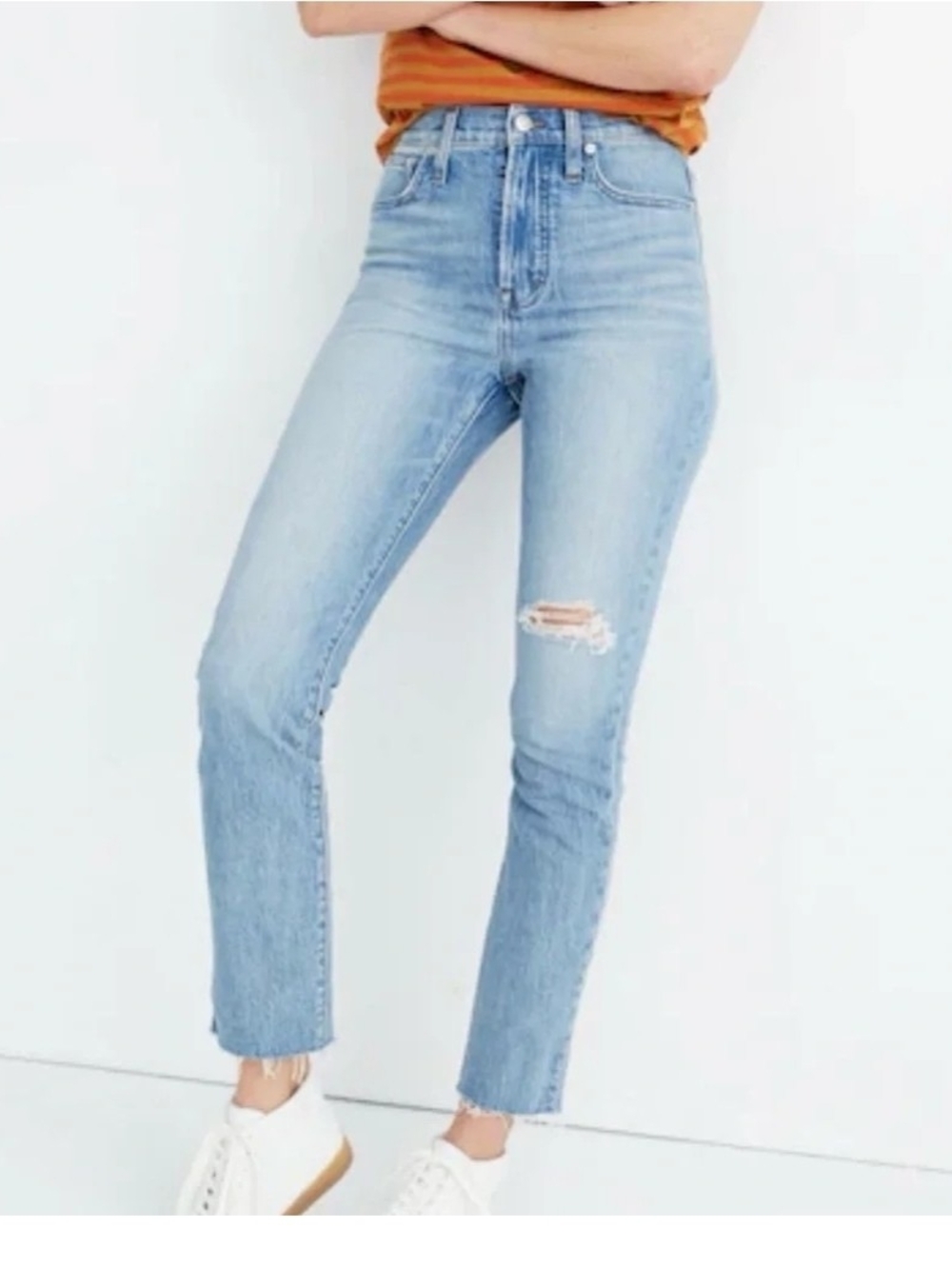 Madewell: Light Wash High-Rise Perfect Vintage Jean